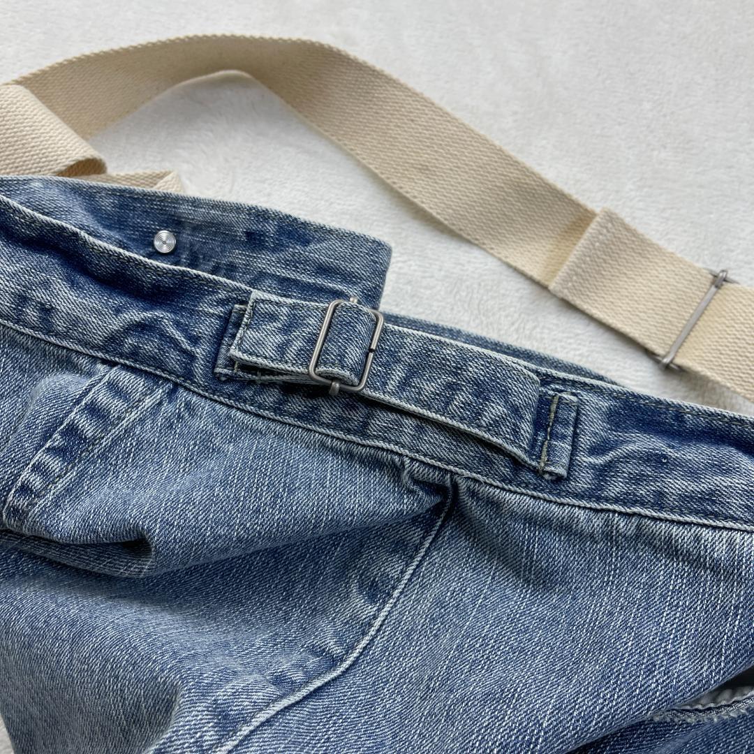 soulberry　サスペンダーなデニムのサロペット　ブルー