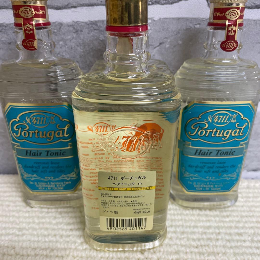 4711 ポーチュガル　ヘアトニック 150ml 新品未使用　４本セット