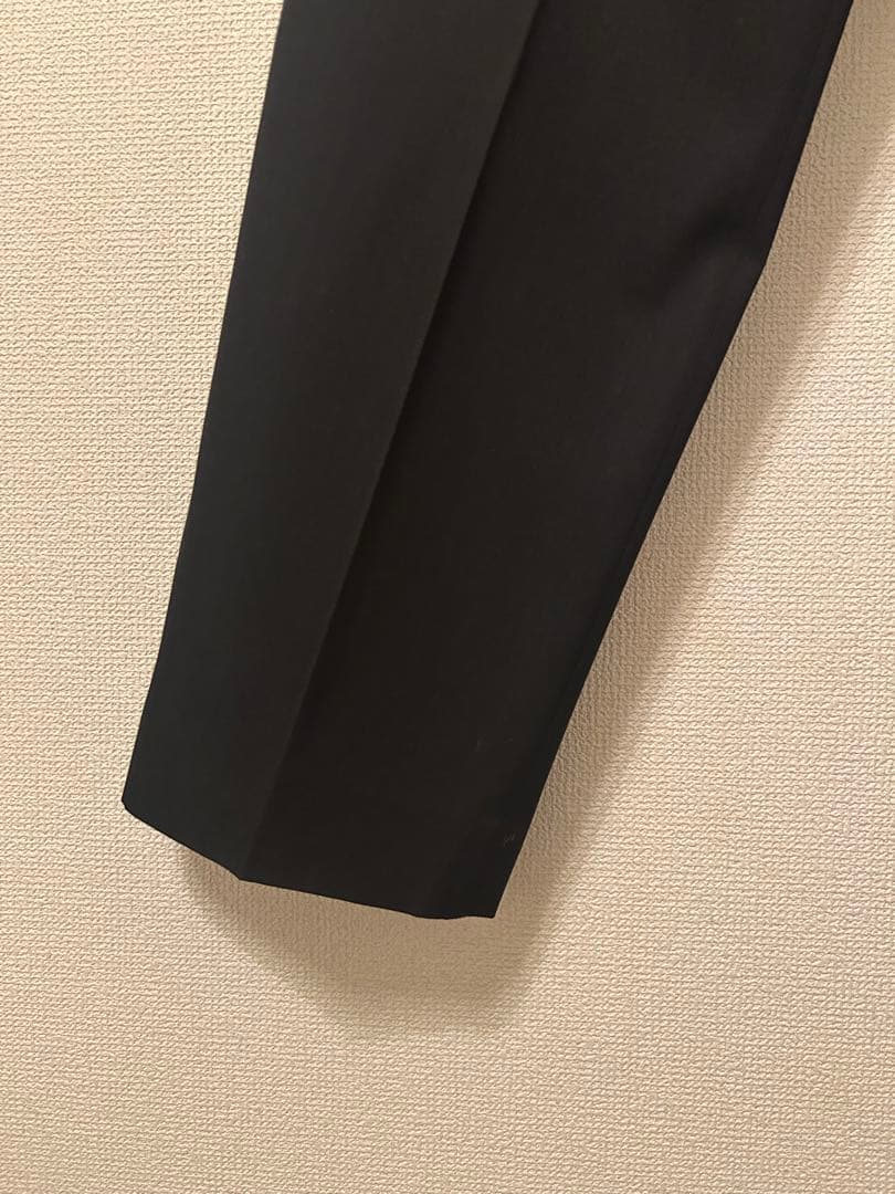 パンツ light wool max gabardine two-tuck slacks