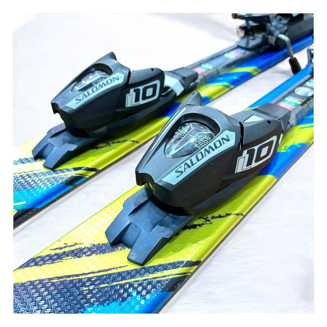 【小回り快適】SALOMON SHORTKART 125 ビン付 良品 スキー