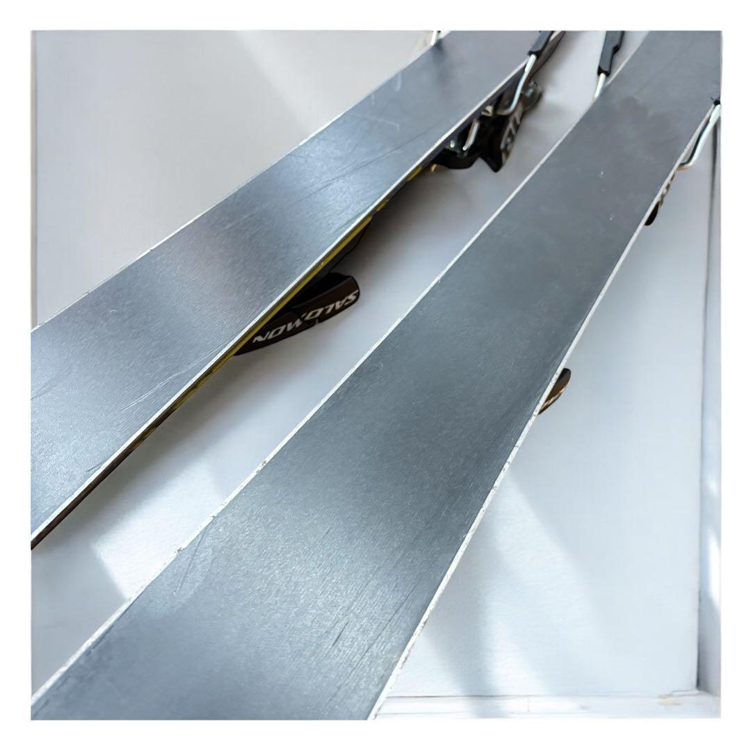 【小回り快適】SALOMON SHORTKART 125 ビン付 良品 スキー