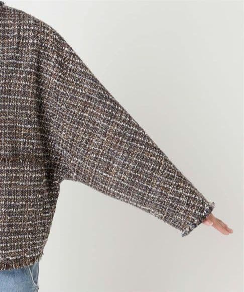 GIOLICATWEEDドルマンジャケット