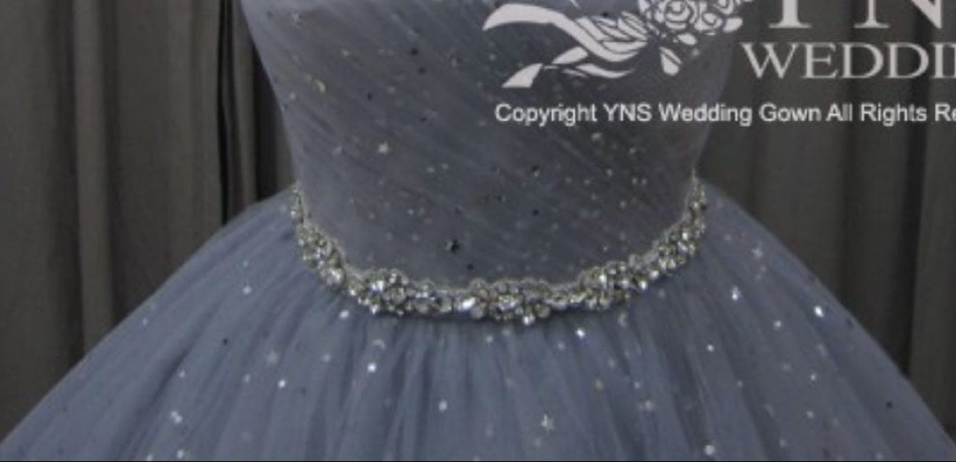 ynsウェディング　カラードレス