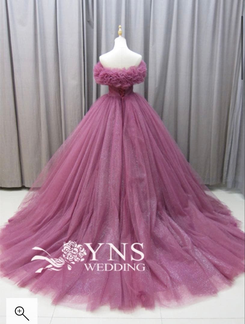 ynsウェディング　カラードレス