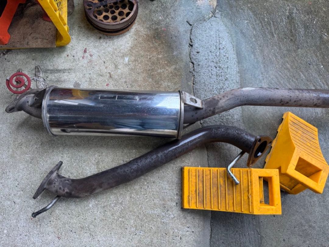 GE GP FIT用 SPOON EXHAUST PIPE-B 中間パイプ