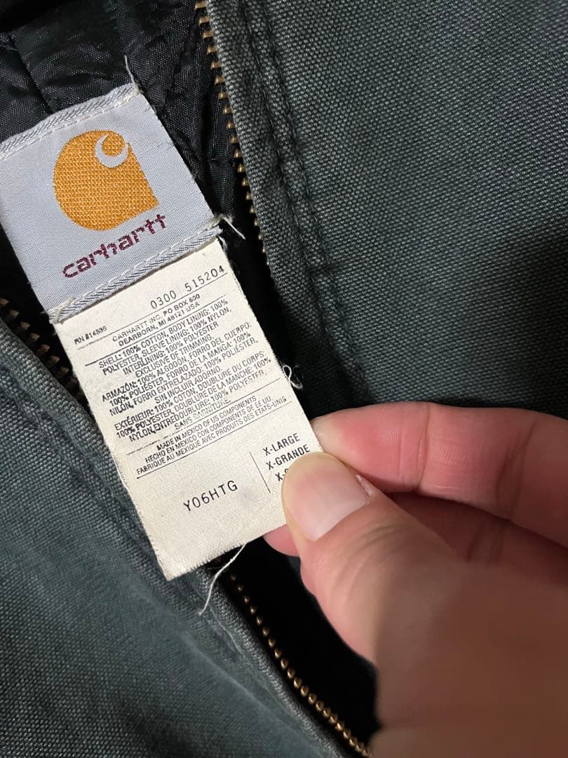 カーハート　レア　レディースサイズ　アクティブジャケット　USA製