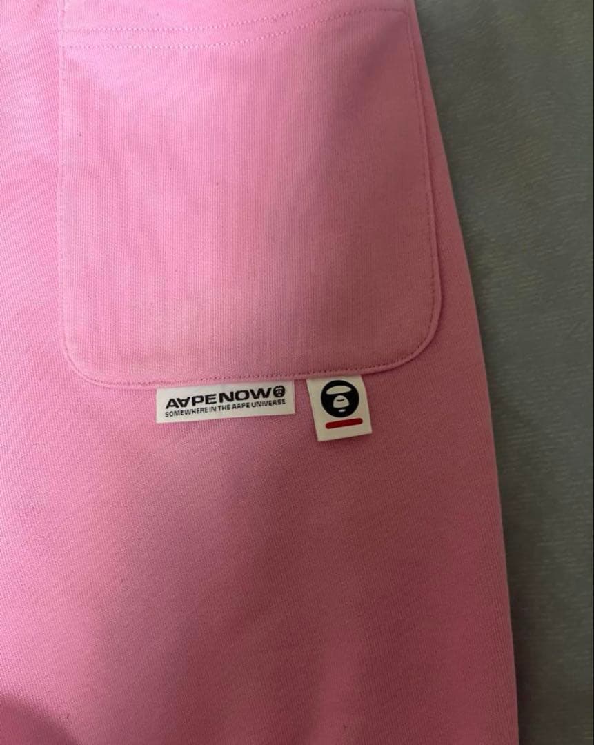 a bathing ape スウェットハーフパンツ