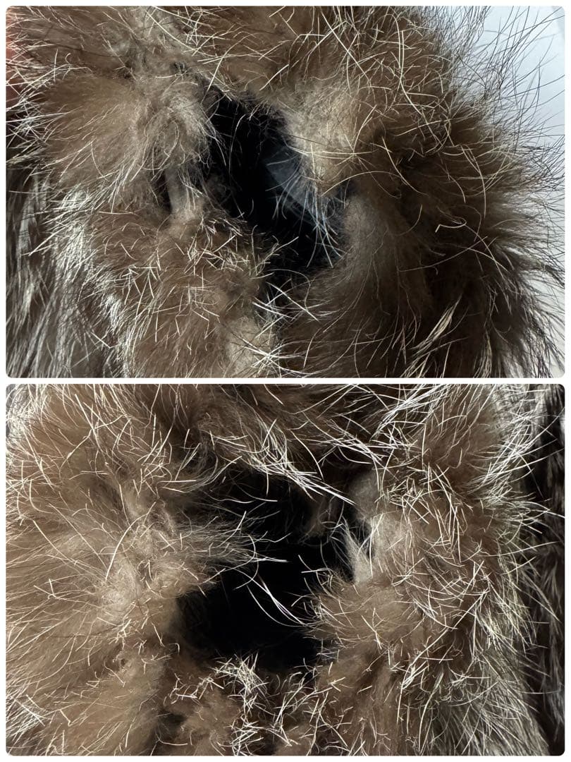 SAGA FOX サガフォックス　11 銀タグ　毛皮コート　 女優襟