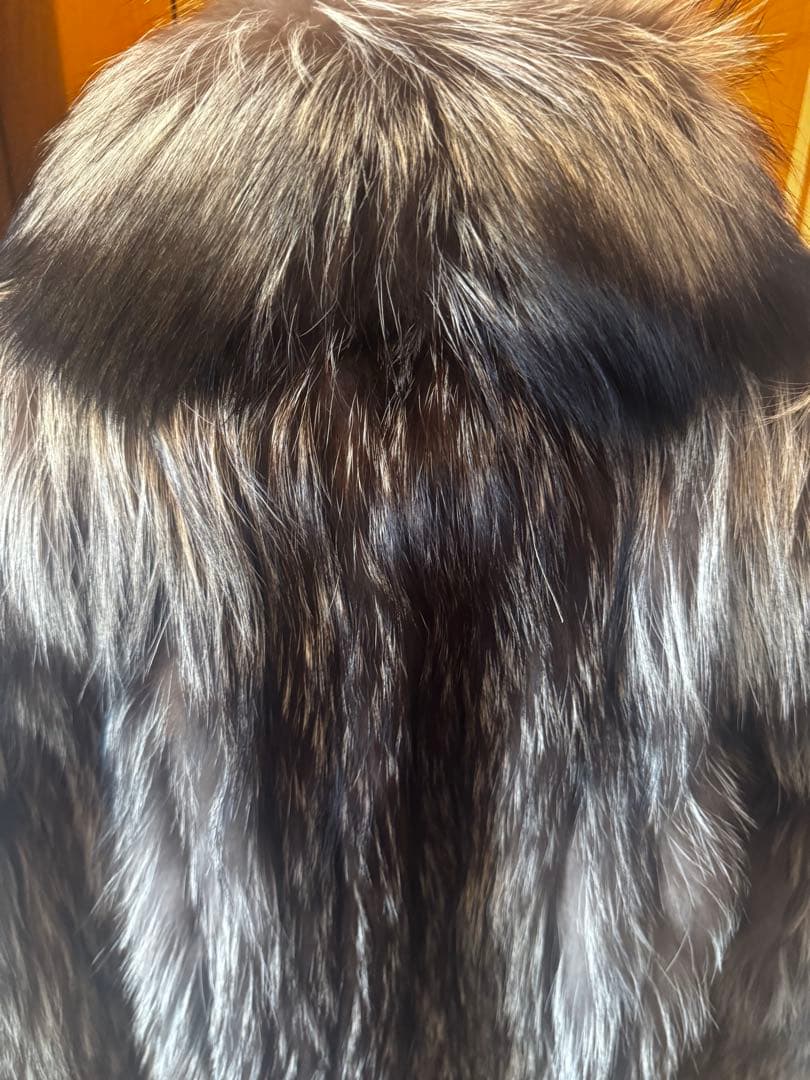 SAGA FOX サガフォックス　11 銀タグ　毛皮コート　 女優襟