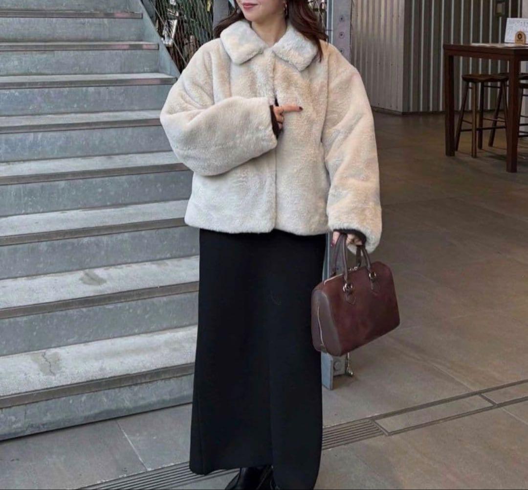 全国完売 DISCOAT ショートファーコート