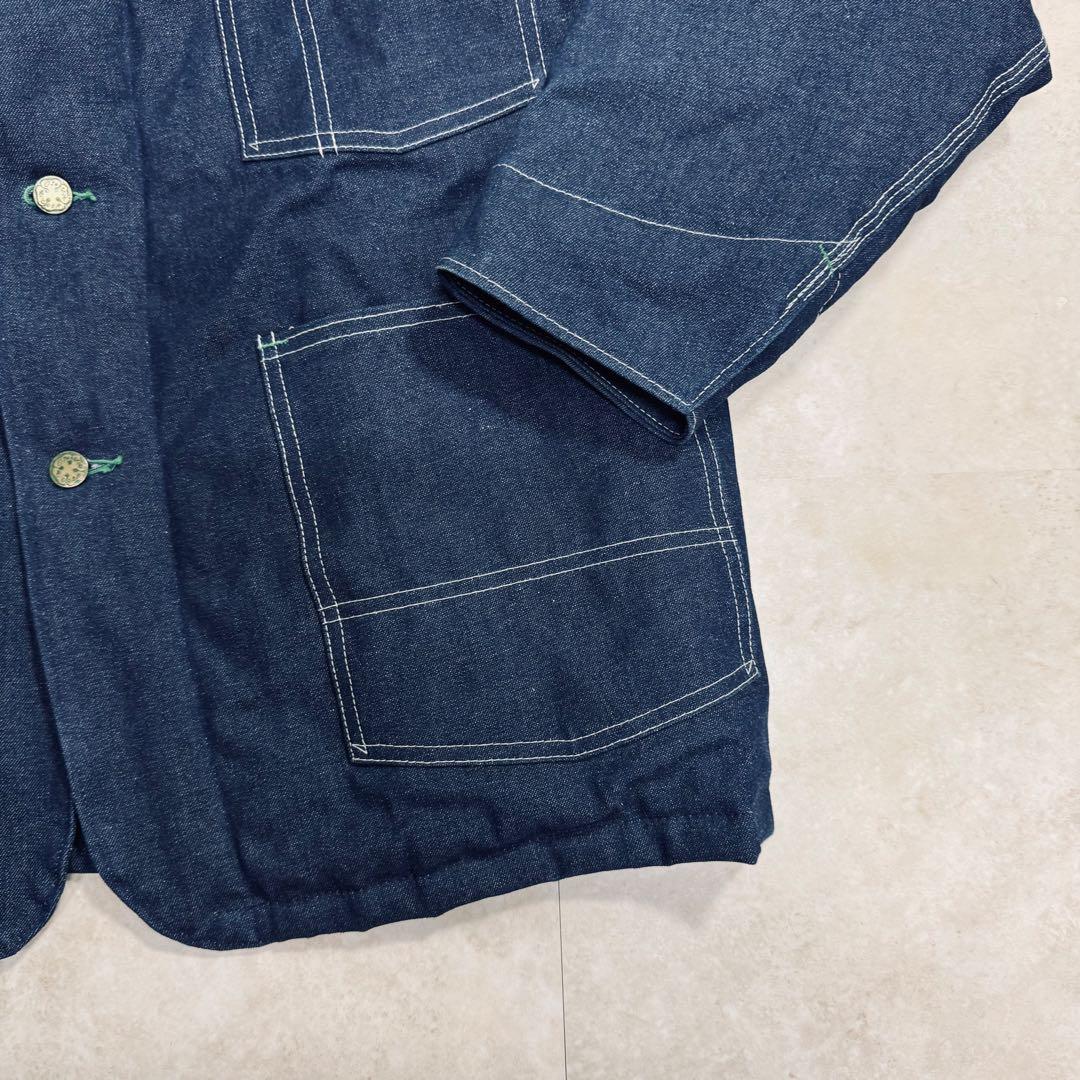 60s OSHKOSH デニムジャケット カバーオール デッドストック 42R