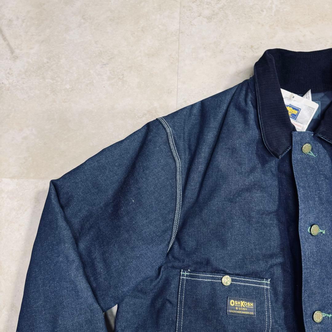 60s OSHKOSH デニムジャケット カバーオール デッドストック 42R
