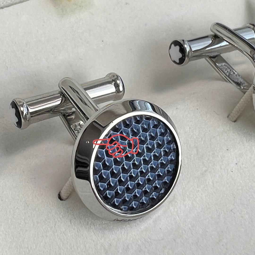 2モンブラン カフス マイスターシュテュック ブルーアワー 112904