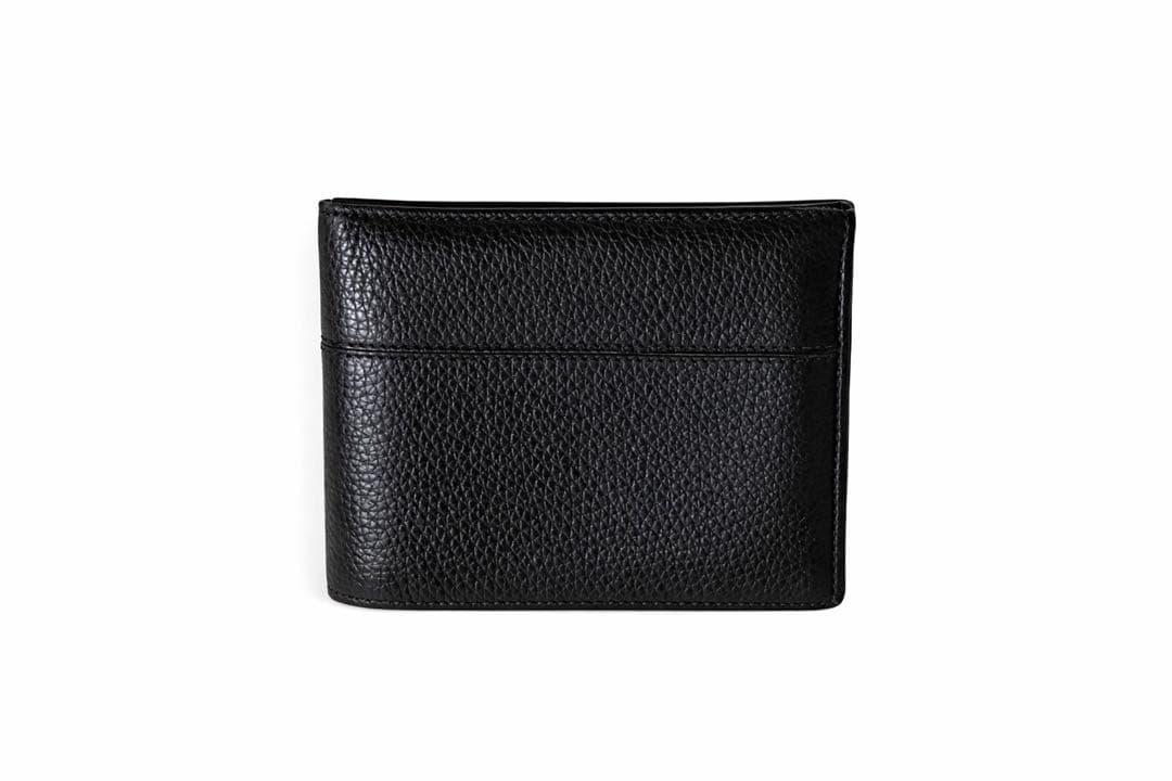 BVLGARI ブルガリ・ブルガリ マン 二つ折り財布 ブラウン カーフレザー