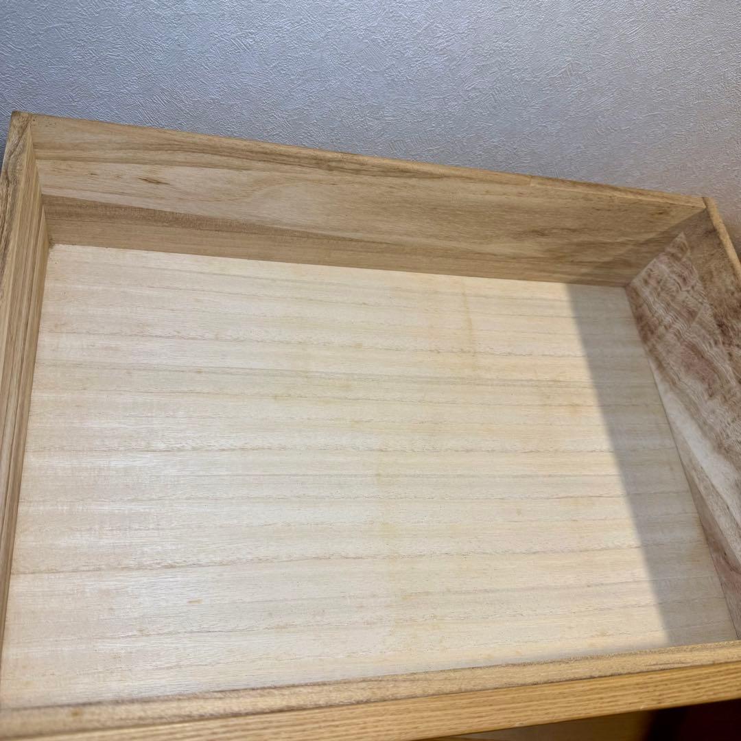 無印良品 廃盤 チェスト４段 幅１２０ｃｍ　オーク材