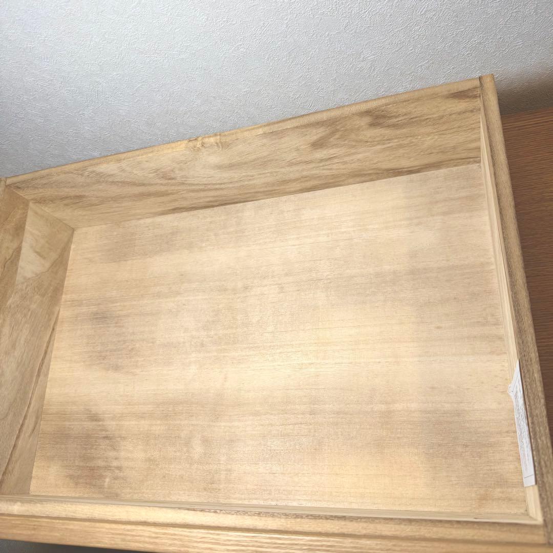 無印良品 廃盤 チェスト４段 幅１２０ｃｍ　オーク材