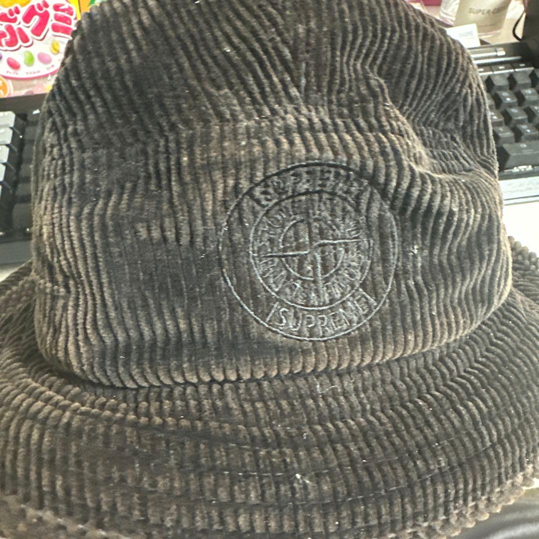 supreme stone  バケットハット　キャップ