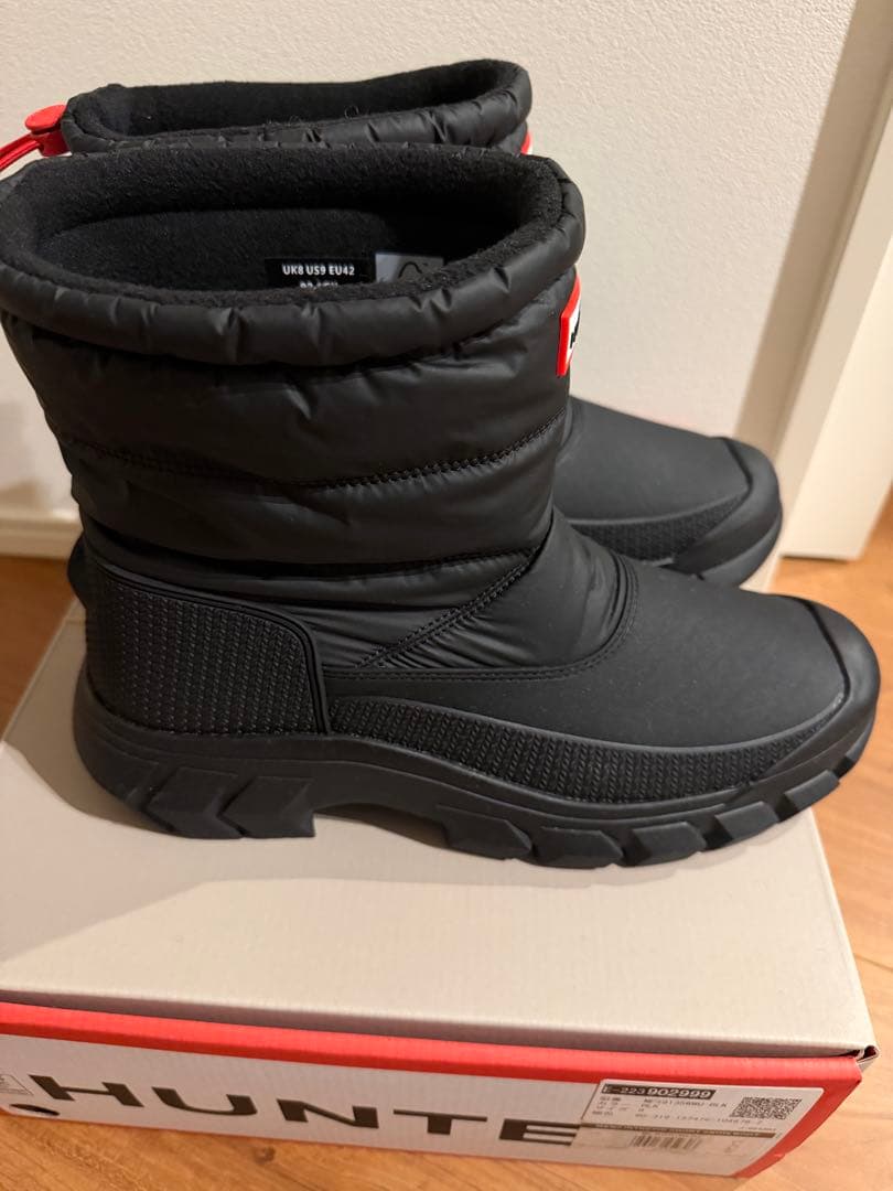 ハンター イントレピッドショートスノー ブーツ27.0