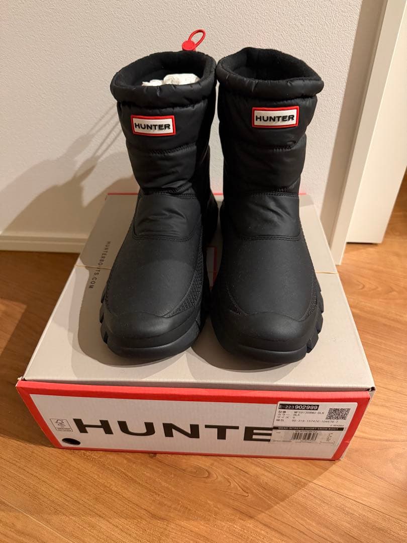 ハンター イントレピッドショートスノー ブーツ27.0