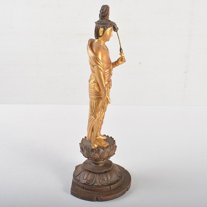 仏教美術　樹脂製　レプリカ　仏像　置物　M　R7189