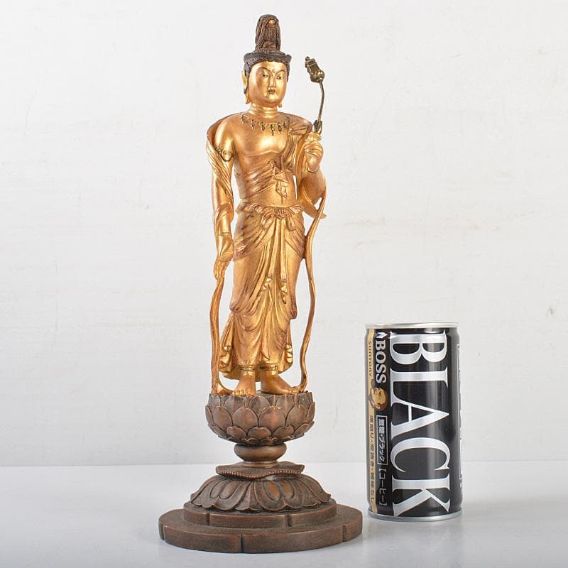 仏教美術　樹脂製　レプリカ　仏像　置物　M　R7189