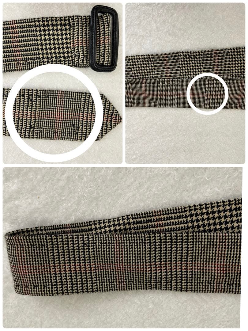 ゆめ様。BURBERRY London カシミヤ混 グレンチェックステンカラー