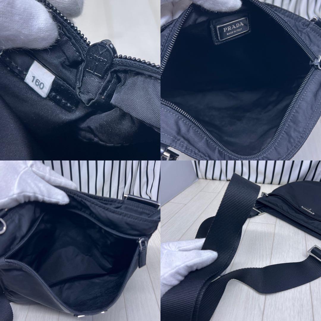 【美品】PRADA×プラダ 斜めがけショルダーバッグ