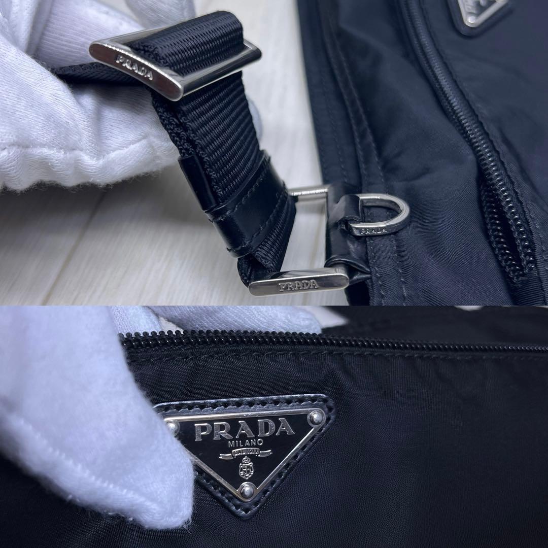 【美品】PRADA×プラダ 斜めがけショルダーバッグ