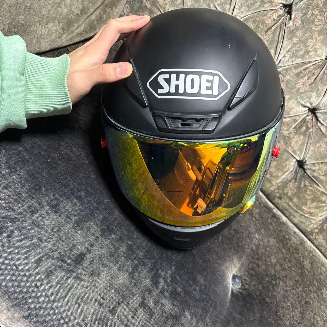 SHOEI フルフェイスヘルメット マットブラック　Z-7