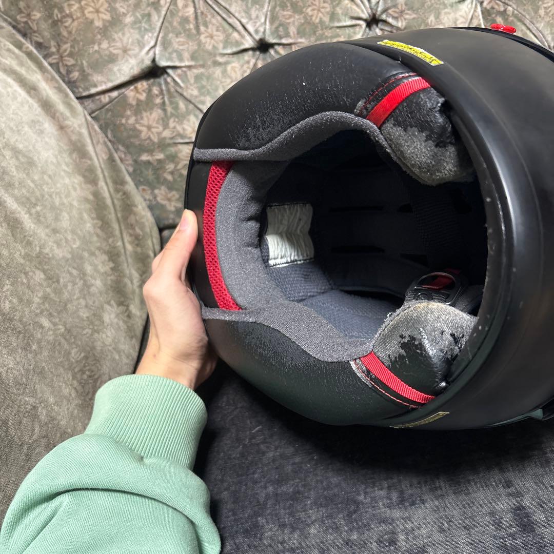 SHOEI フルフェイスヘルメット マットブラック　Z-7