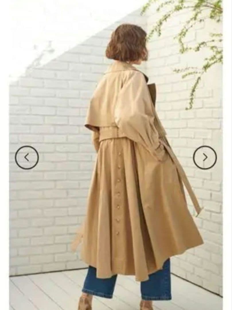 BEL様【✨新品タグ付き✨】エステラケー◎2WAY微配色トレンチコート