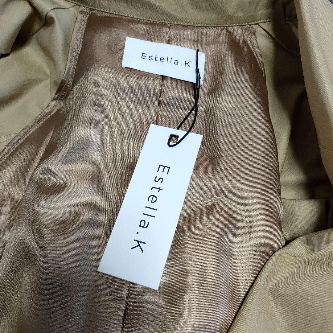 BEL様【✨新品タグ付き✨】エステラケー◎2WAY微配色トレンチコート