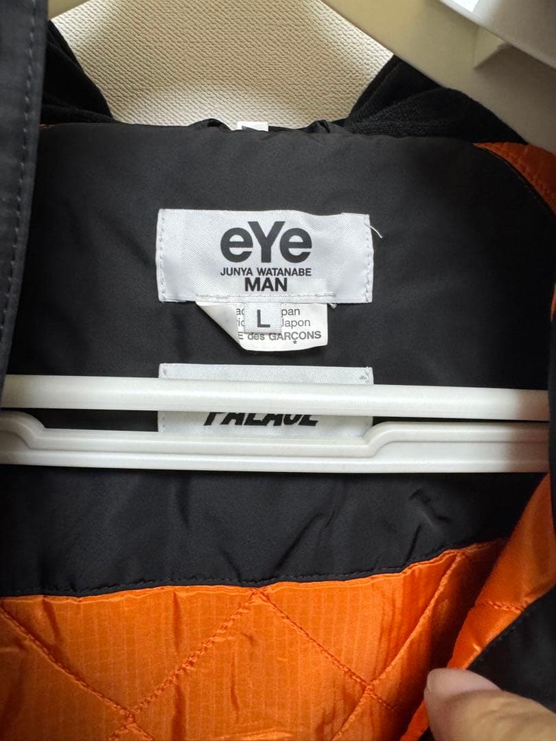 PALACE •ギャルソンフード付きナイロンジャケット Lサイズ