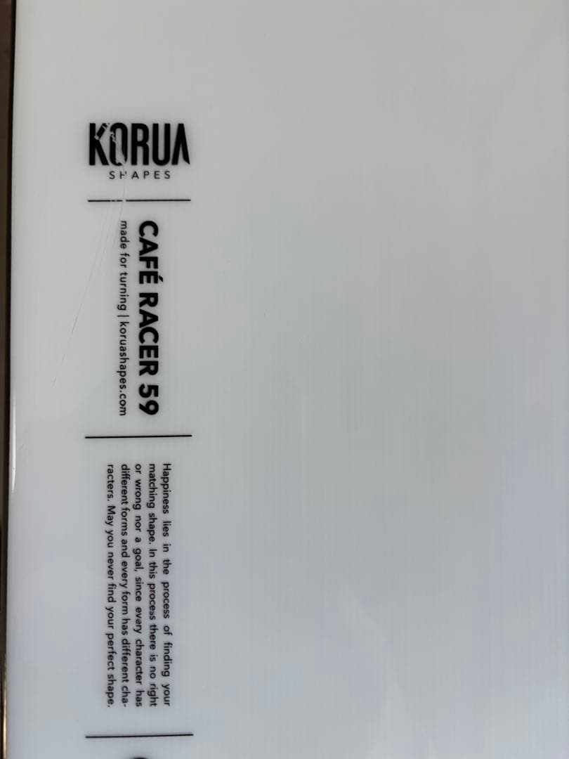 KORUA CAFE RACER 159 程度良好