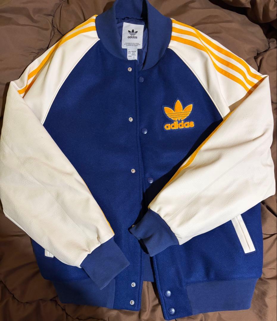 adidas スタジャン　レザー