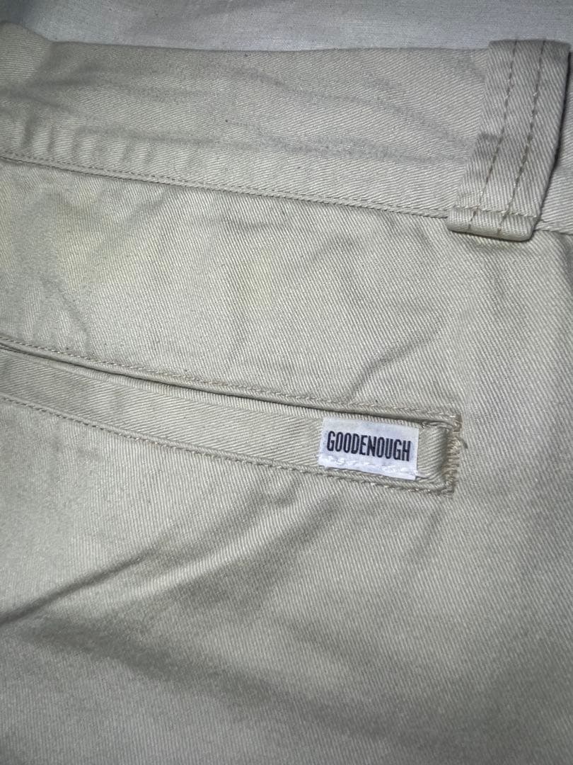90's 初期 当時物 Goodenough チノパン ワーク パンツ L
