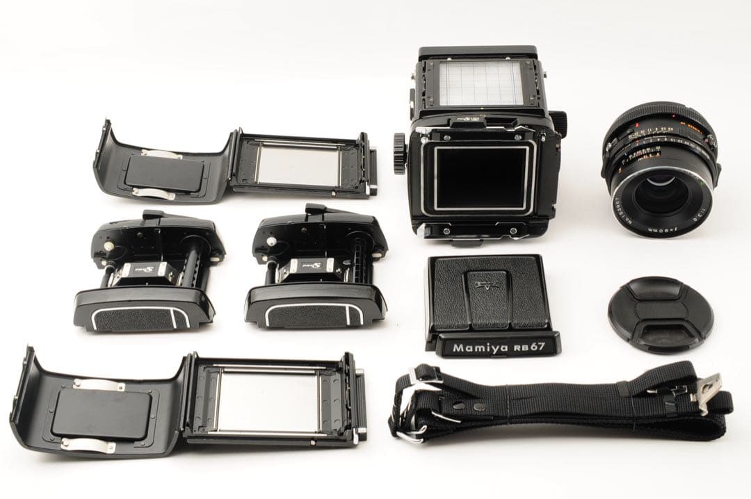 Mamiya RB67 Pro S 90mm f3.8 120フィルムバック2個