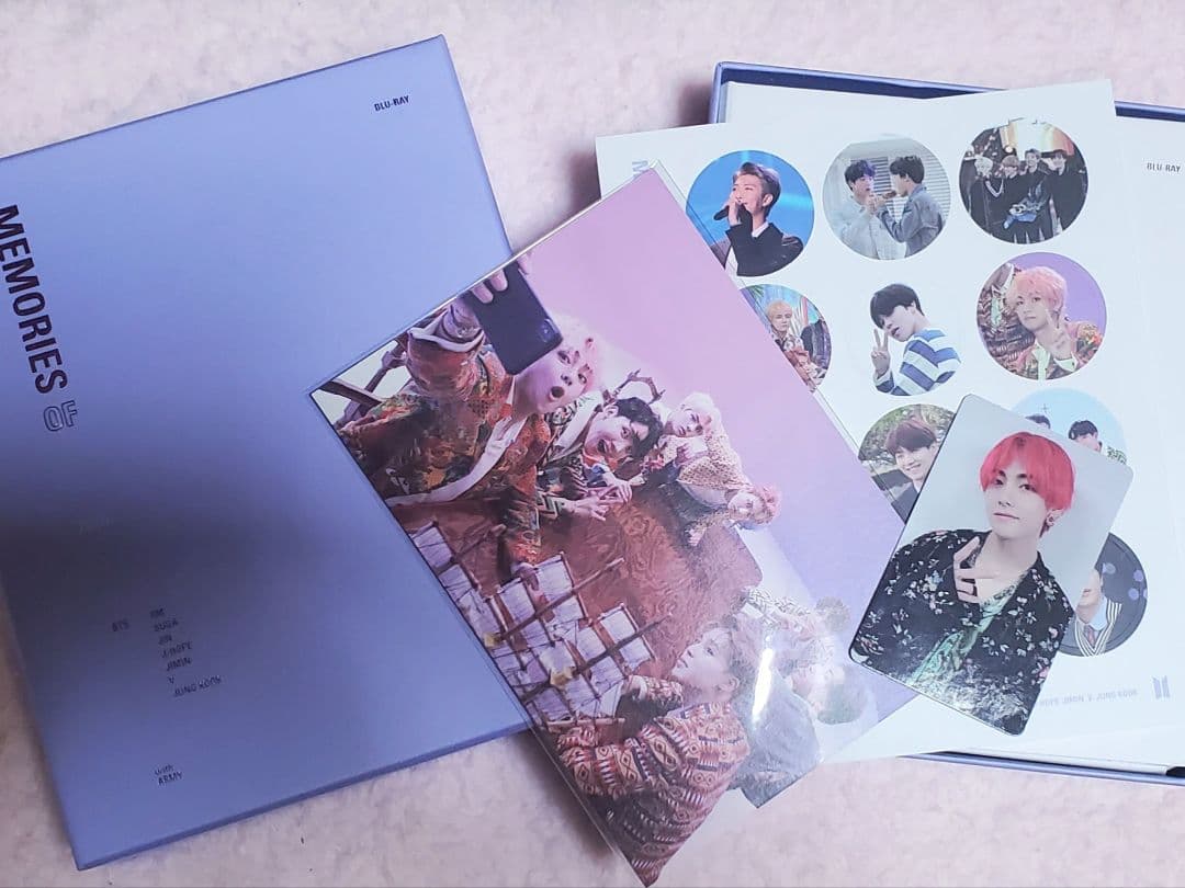 memories of 2018 BTS BluRay トレカ付き　テテ V