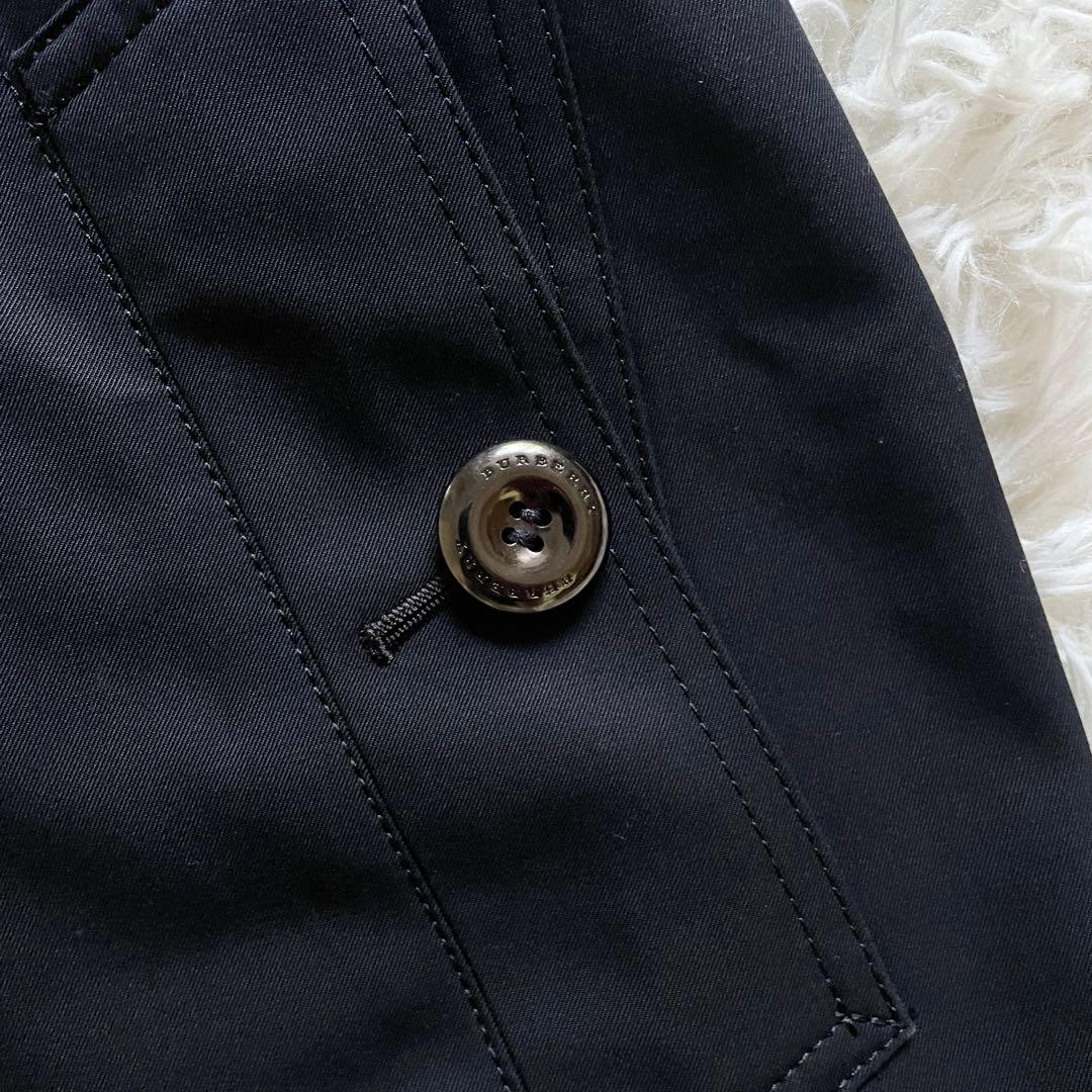 新品　バーバリーロンドン　トレンチコート　3way　タヌキファー　メタルボタン