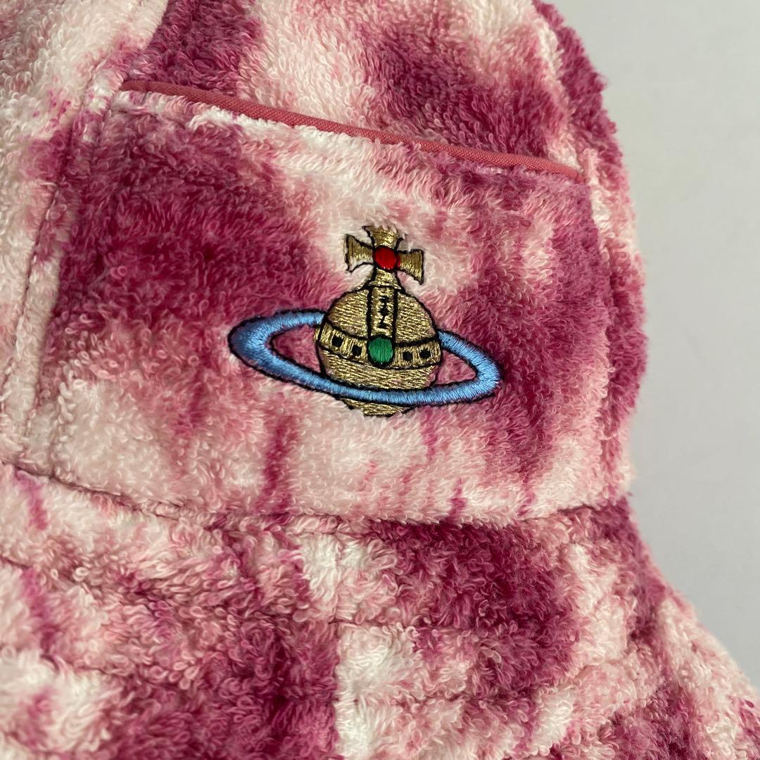 希少 レア VivienneWestwood ピンク レオパード バケットハット