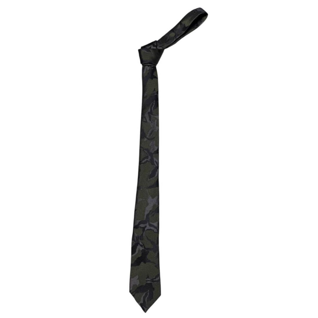 美品 12AW DIOR HOMME 迷彩 カモフラージュ ネクタイ