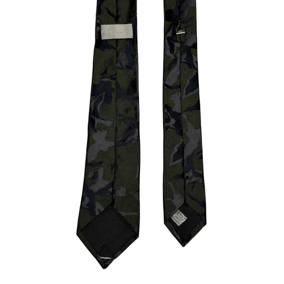 美品 12AW DIOR HOMME 迷彩 カモフラージュ ネクタイ