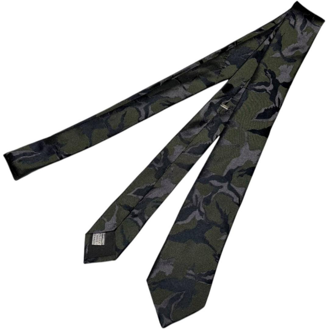 美品 12AW DIOR HOMME 迷彩 カモフラージュ ネクタイ