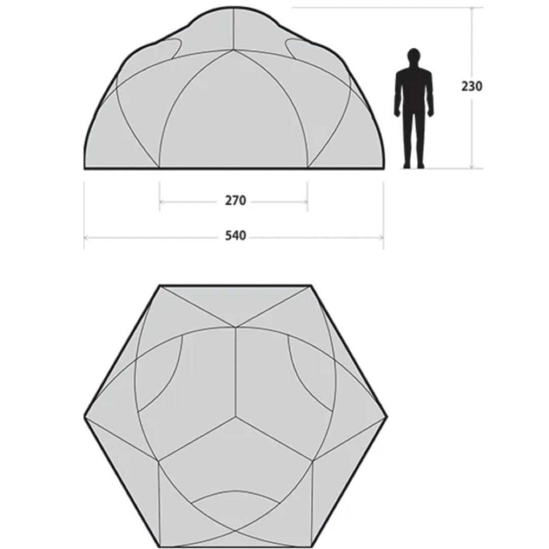 【サバティカル】サバルパインドーム 新品未開封品