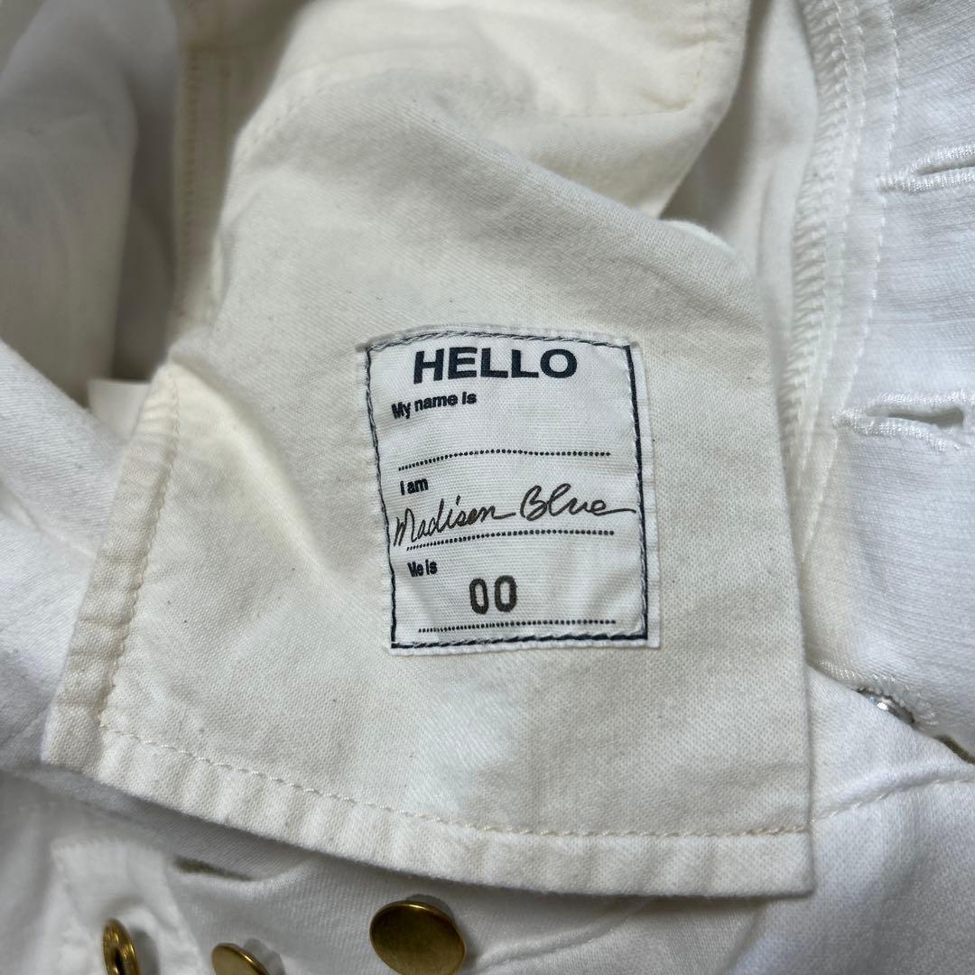 MADISONBLUE マディソンブルー ホワイト サルエルパンツ 00
