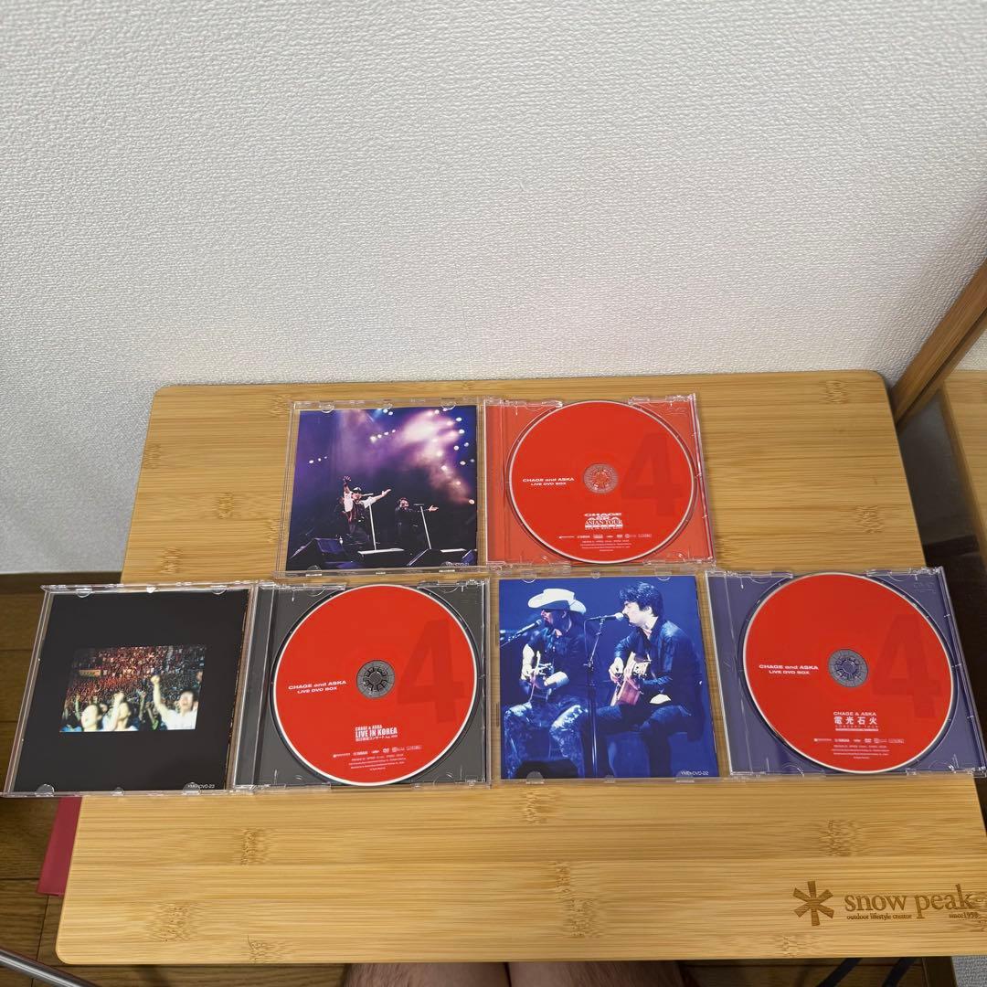 邦楽 CHAGE and ASKA LIVE DVD BOX 4
