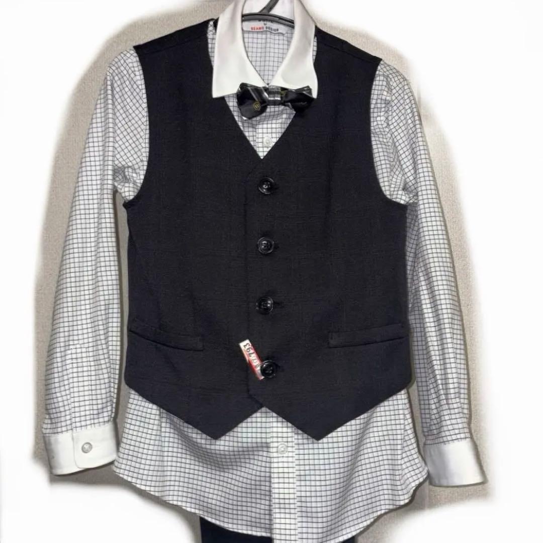 waltz by BEAMS DESIGN フォーマルスーツ☆ベスト＆蝶ネクタイ