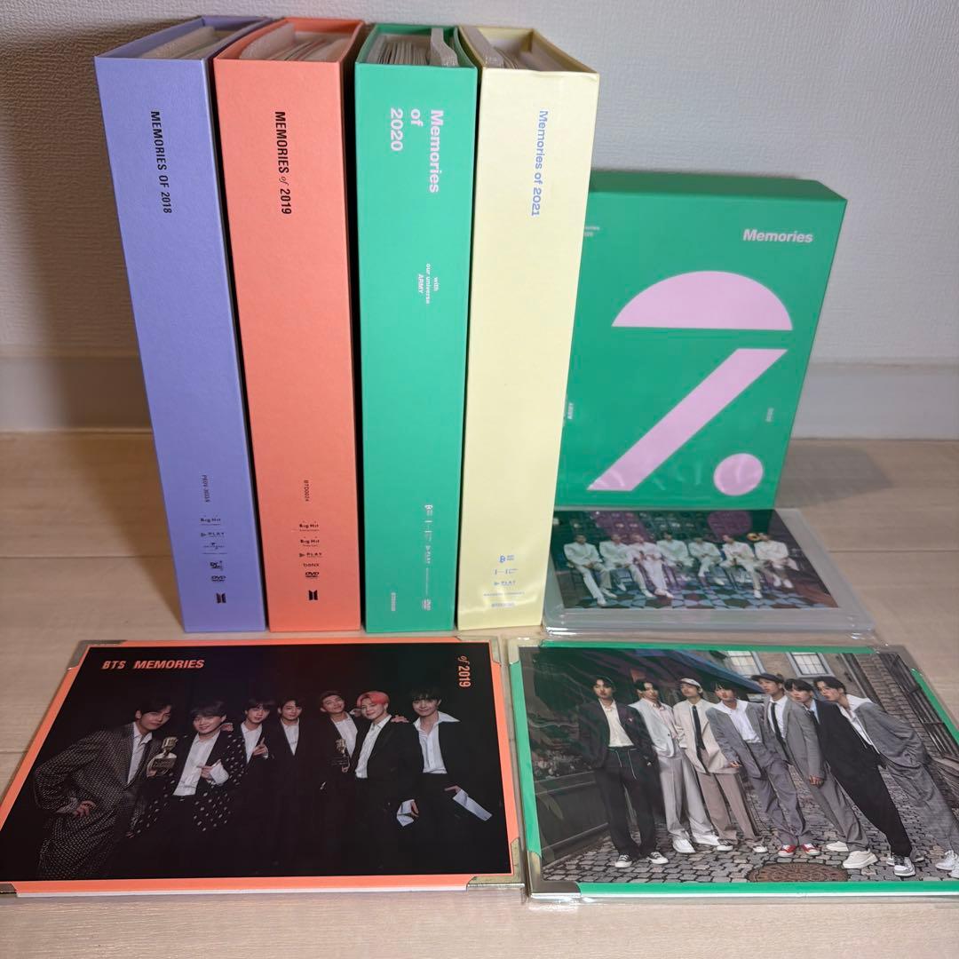 BTS メモリーズ 2018 〜 Blu-ray DVD 写真集 セット