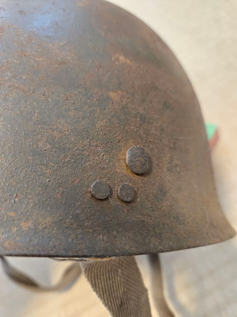 珍品　軍用九○式鉄兜タイプ　民間ヘルメット