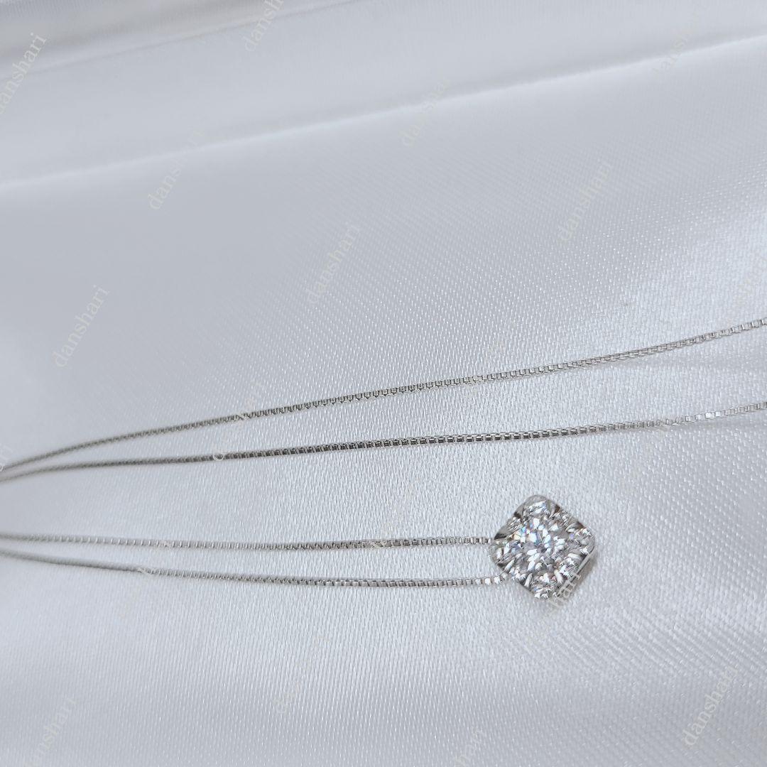 上質ダイヤ/Pt950.850/ヴァンドーム青山/ダイヤモンドネックレス/激レア